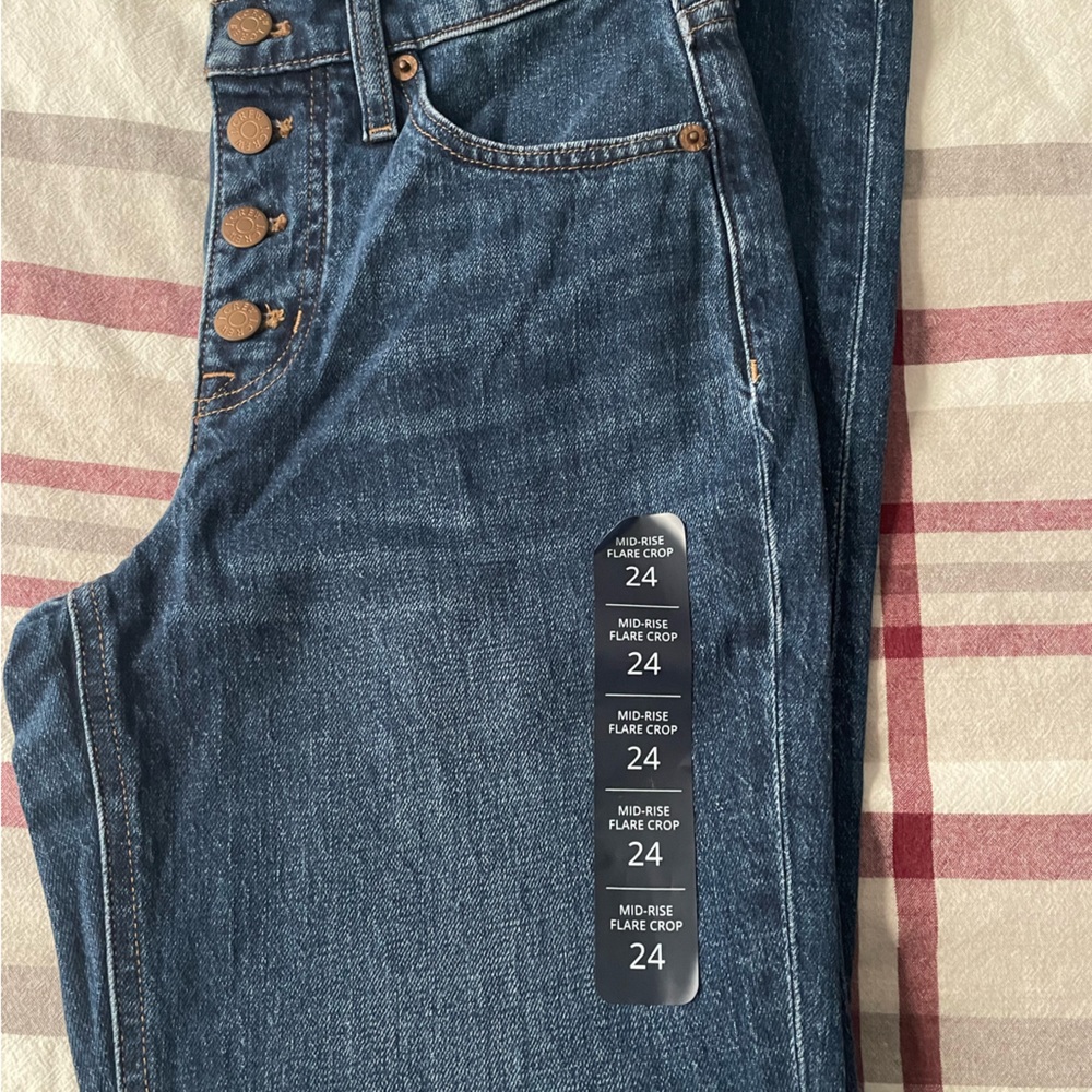 JCrew Women’s Cropped Jeans Size 24 NWT